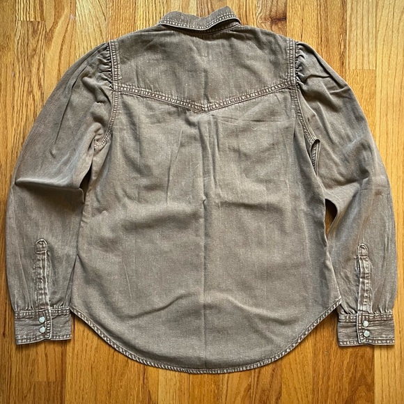 NWT Gap western inspired button down XS - Picture 2 of 4